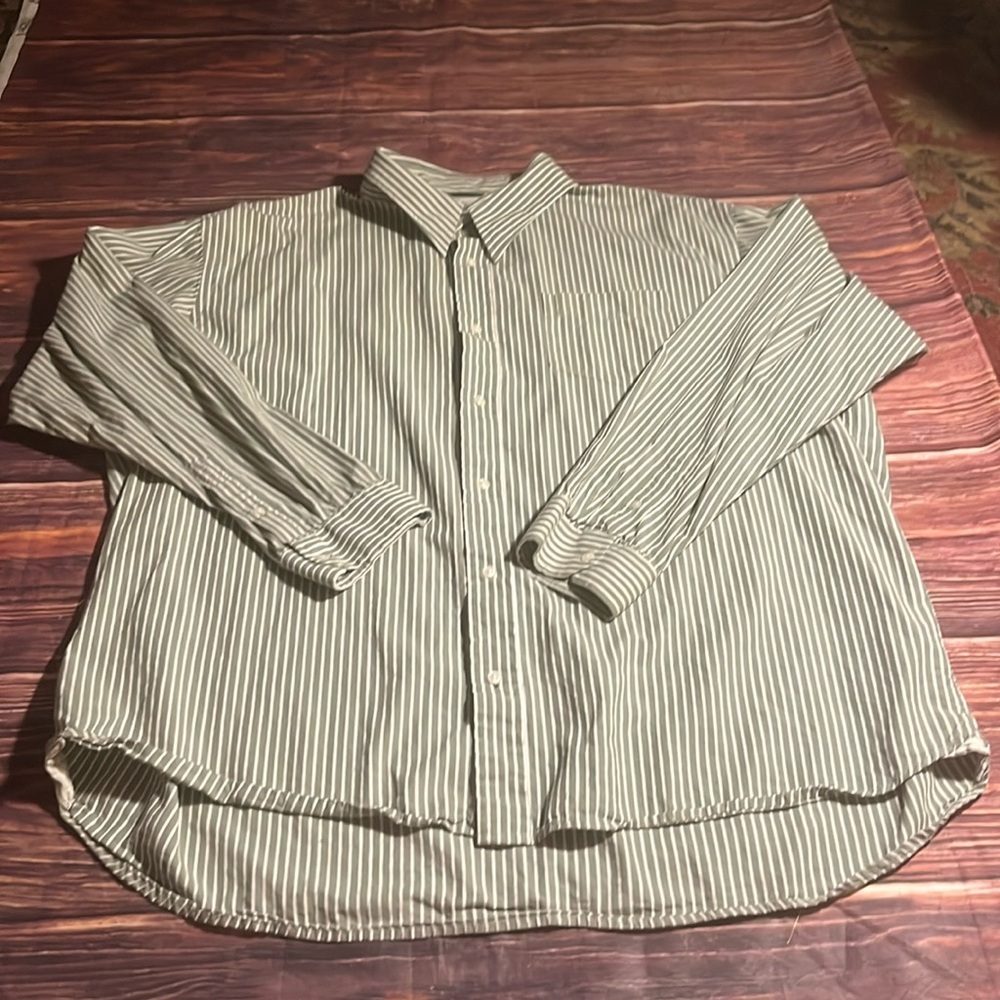 Steve & Barry’s Striped ButtonDown Shirt